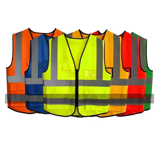 Factory Wholesale Reflective Safety Clothing Hi Vis Roadway Safety Reflective Vest