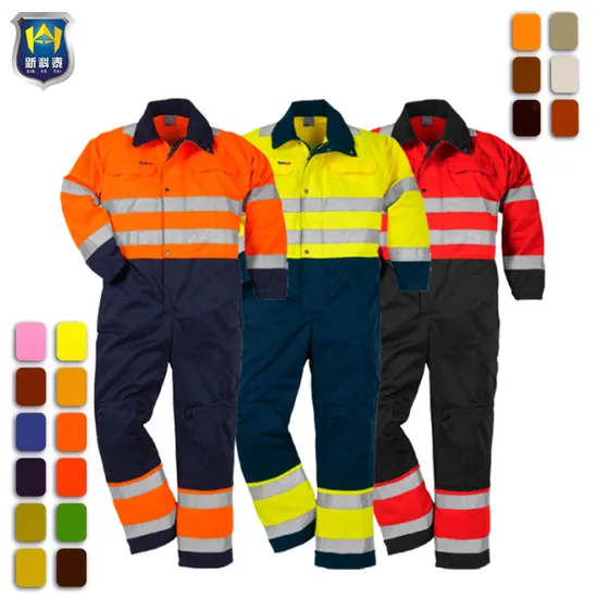 Safety Protective PPE ESD Garments Anti Static Fire Retardant Overall
