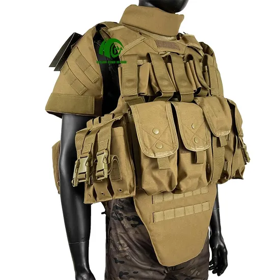 Tactical Bulletproof Assault Vest Level Iiia 500d Body Armor Plate Carriers Ballistic Security Vest