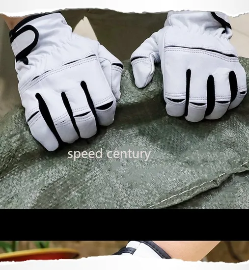 Industrial Cowhide Leather Heat Resistance Wear Welding Worker Function Safety Work Protective Gloves