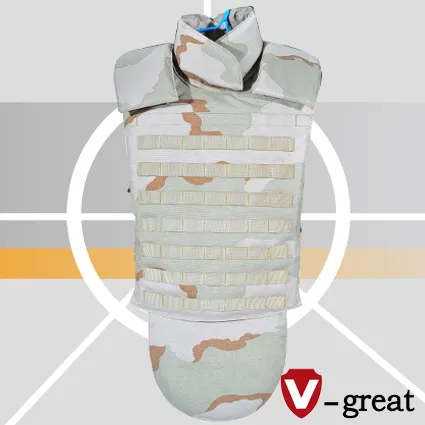 Full Protection Bulletproof Jacket for Self-Defense