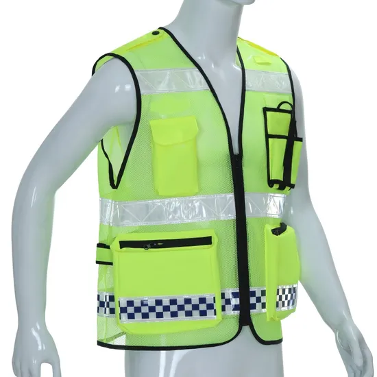 with Logo Custom Work Engineer Reflective Clothing High Visible Mesh Safety Vest