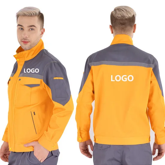 Hi Vis Workwear Reflective Safe Long Sleeve Work Uniform