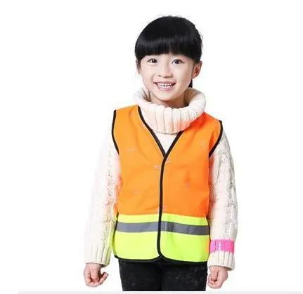 Child / Pupil / Student Cute High Visibility Reflective Safety Traffic Vest