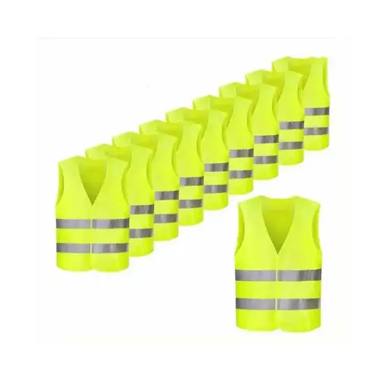 Railway Workwear Safety Reflective Jacket Safety Vest for Adults Protective Clothing