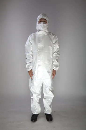 Personal Protective Product Unisex Anti Static Disposable Protective Overalls PPE Suit Coverall