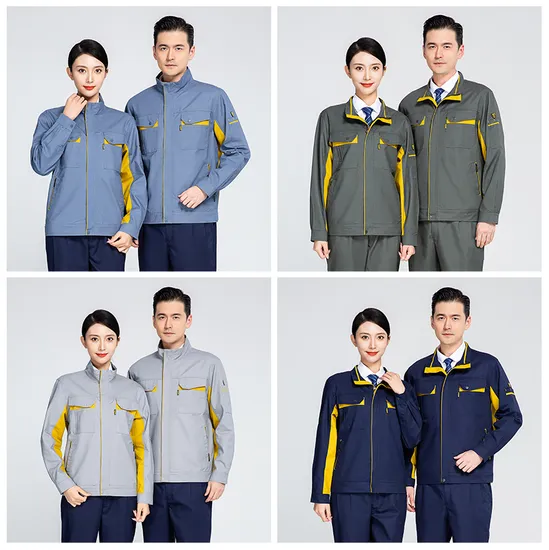 High Quality Safety Working Scrub Uniform Workshop Unisex Design Work Coverall Industrial Workwear for Men