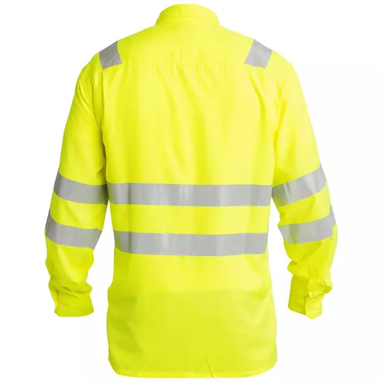OEM Wholesale Workwear Jacket Reflective Safety Clothing Work Clothes Men Shirt