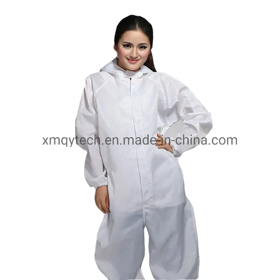 Dust-Proof Unisex Comfortable Breathable Disposable Anti-Static Cleanroom Coverall