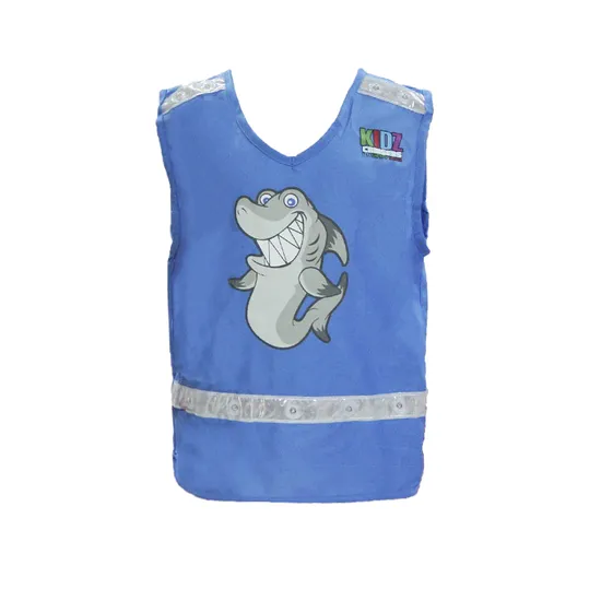 Children LED Light up Reflective Safety Clothing Kids Cartoon Vest
