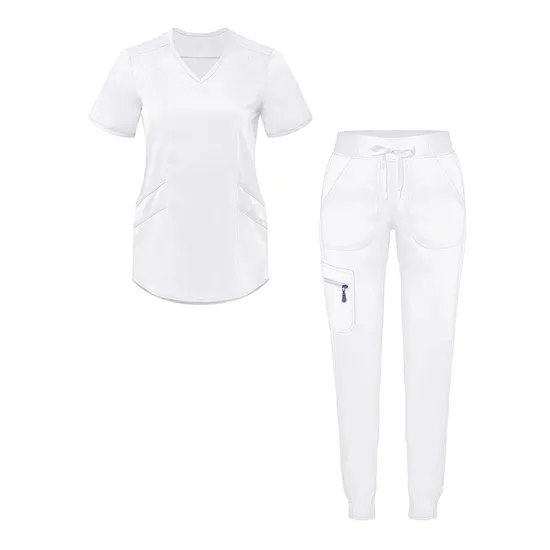 Factory Custom Logo Nurse Scrub Scrub Suit Wholesale Medical Scrubs