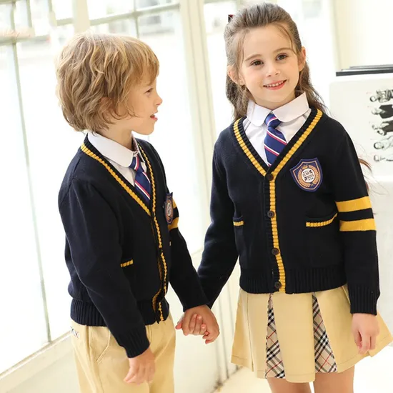 Fashion Sports Design Girl′s & Boy′s School Dress