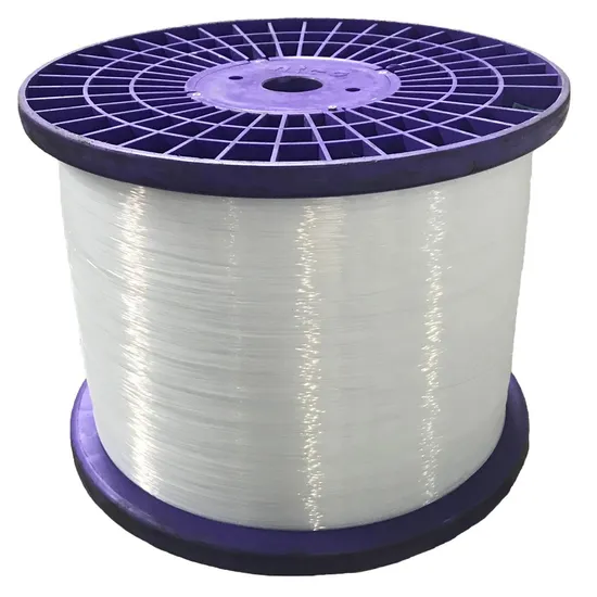 AAA Grade Polyester Nylon Monofilament Yarn for Zipper Teeth Coil 0.48mm-1.05mm