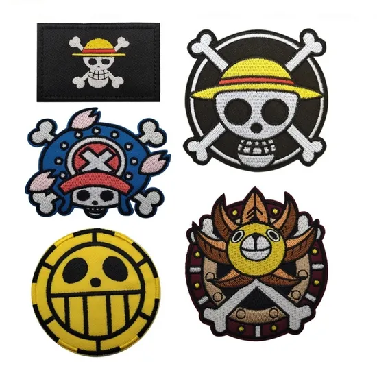 Wholesale Custom Logo Decorative Hat Clothes Accessories Embroidery Cartoon Team Sports Woven Embroidered Patch Iron on