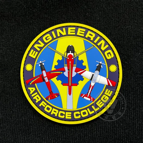 Malaysia Airforce College Engineering PVC 3D Patches Badge Customized (P#012)