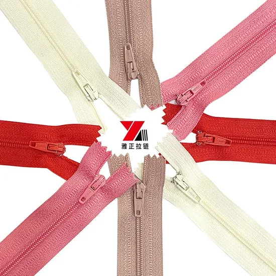 Durable Nylon Zipper for Bags, Clothing, and Accessories