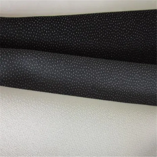 Garment Fabric Twill Woven Fusing Interfacing Interlining