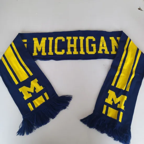 Knit Scarfs Double Sided Soccer Football Fans Gifts Knitted Scarf Custom
