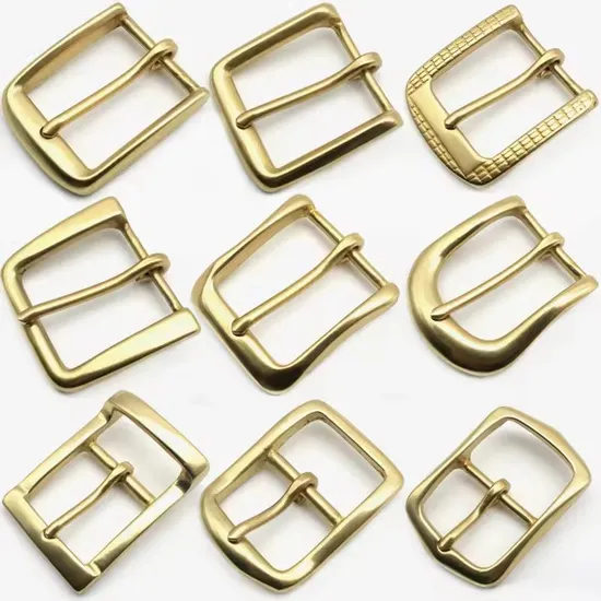 40mm Men Pure Brass Buckle for Belt Head Metal Copper Pin Buckles DIY Manual Craft Decoration 38-39mm Belt Buckle