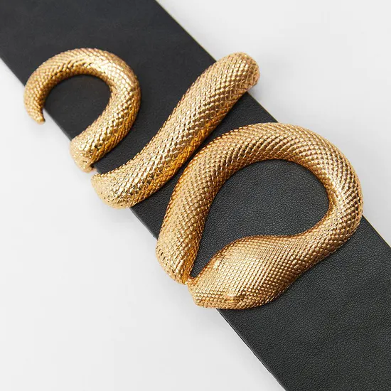 Professional Custom High-Quality Fashion PU Belt Jeans Belts with Elastic