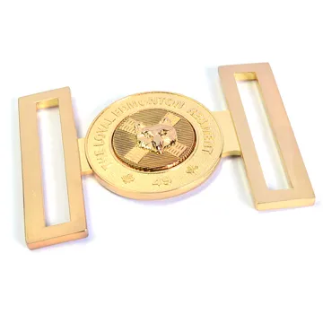 Gold Plated Metal Alloy Belt Buckle for Us Navy Accessories