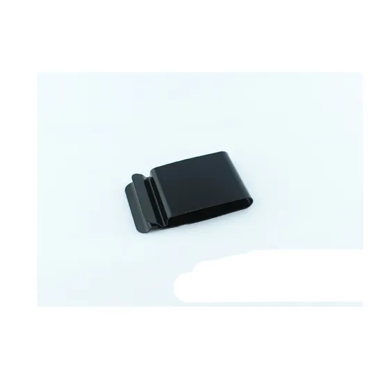 Factory Whosale 22*67mm Metal Black Spring Belt Holster Clip