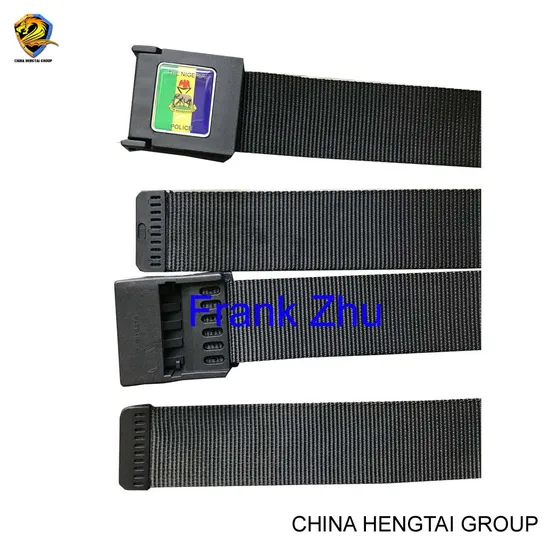 35000PCS Military 3mm Thickness Polyester Nigeria Army Tactical Police Belt Stock