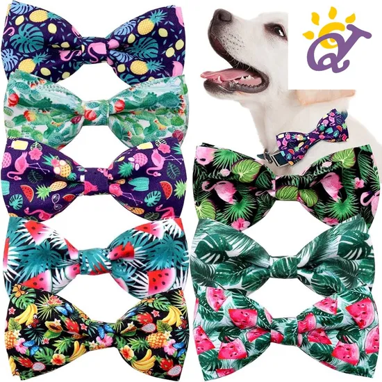 Yuki Custom Wholesale Bowknot Pet Bowtie Cat Pet Dog Bow Tie Dog Bows