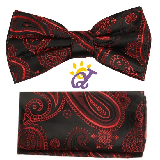 Yuki New 18 Colors Plum Floral Man Bow Tie Fashion Wedding Groom Bowtie