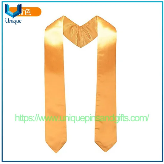 Factory Custom Graduation Gifts Shawl Webbing Tie Ribbon Graduation Clothes