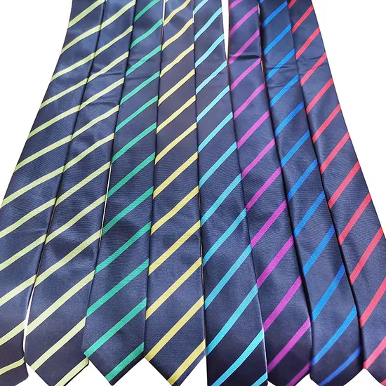 Manufacturer Custom Mens Tie Silk Polyester Neck Ties