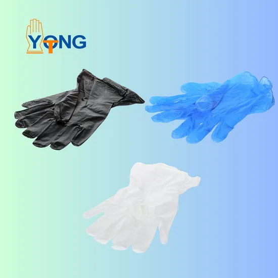 Disposable Box of 100 PCS Clear PVC Vinyl Gloves Powder Free Health Gloves