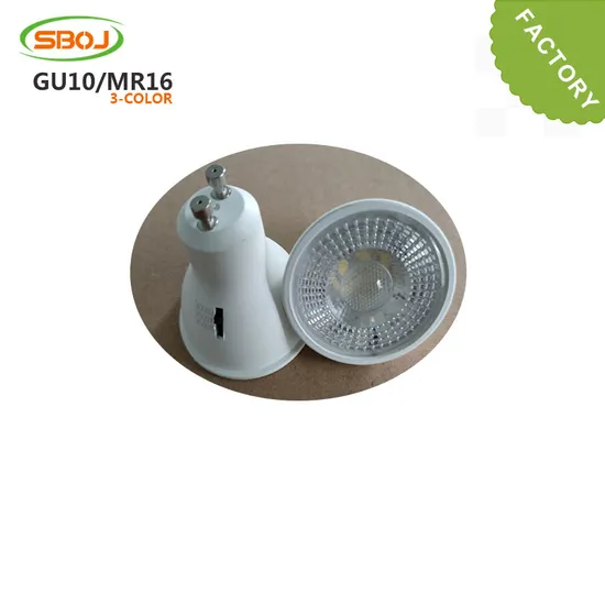 Bi-Color 3 CCT GU10 MR16 Downlight Fittings GU10 MR16 Bulb