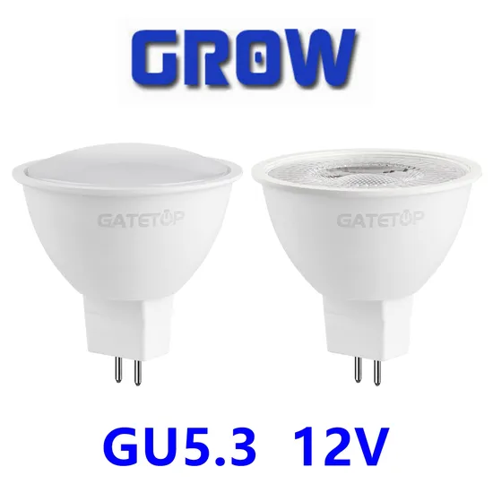 AC12V 24V Gu5.3 MR16 Non Flickering 3W 5W 6W 7W LED Spot Light ERP2.0