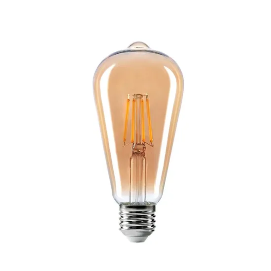 E27 B22 Clear Amber Color A60 C37 St64 3W 5W 6W 7W 8W Home Lighting LED Decorative Bulb