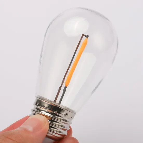 Retro Edison Bulb String Outdoor Garden Solar LED String Light
