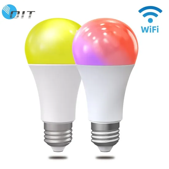 E27/E26 8W 250 V Color Changing Light Bulb for Home Automation