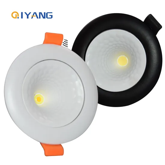 High Quality Frame Recessed Profile Adjustable Fixture 3 Color COB 5W 7W 12W 18W Wall LED Spot Light