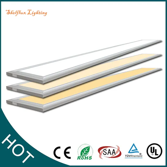 30W/40W/48W Customized Recessed 150X1200 20X1200 2700-6500K Dimmable Ceiling Square Backlit LED Flat Panel Light for Shelves Shopping Mall Mtr Station Railway