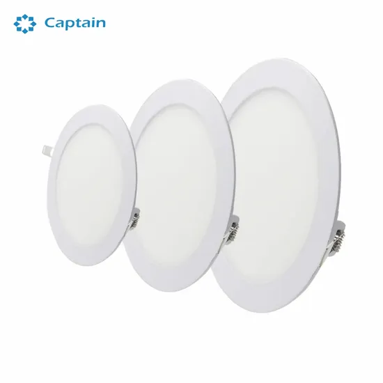 Recessed Mounted Round LED Panel Light 24W Downlight Ceiling Lighting LED Office Panel Circadian