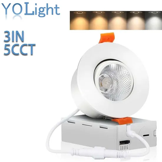3 Inch 8W LED ETL Adjustable Ceiling Downlight Recessed LED Light