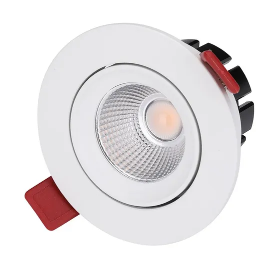 Hight Brightness CRI95 COB LED Recessed Spot Light Wide Beam 0-10V Dimmer Loxone Dali Smart Ceiling Downlight