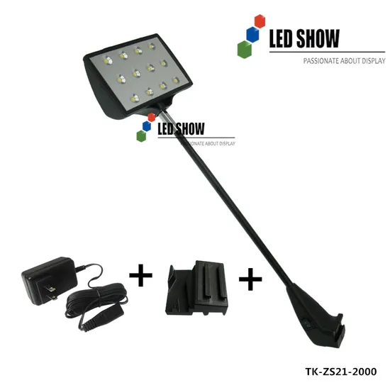 UL, CE, RoHS Certified Trade Show LED Lighting with Optional Clamps