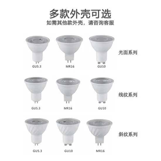 LED Spotlight lamp GU10 Lampara Focos LED Bulb Spot Light Dimmable CCT GU10 Lamp 85-265V 5W/7W 24° /38° /120°