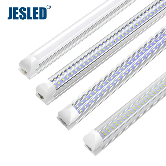 Manufacturer Wholesale High Lumen T5 T8 LED Tube Light Fixture with CE ETL Approved
