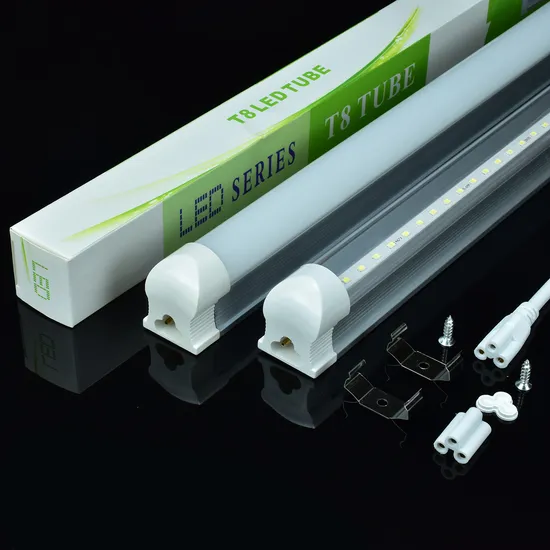 High Lumen Integrated Tube Aluminum PC T8 Integrated LED Lamp Light