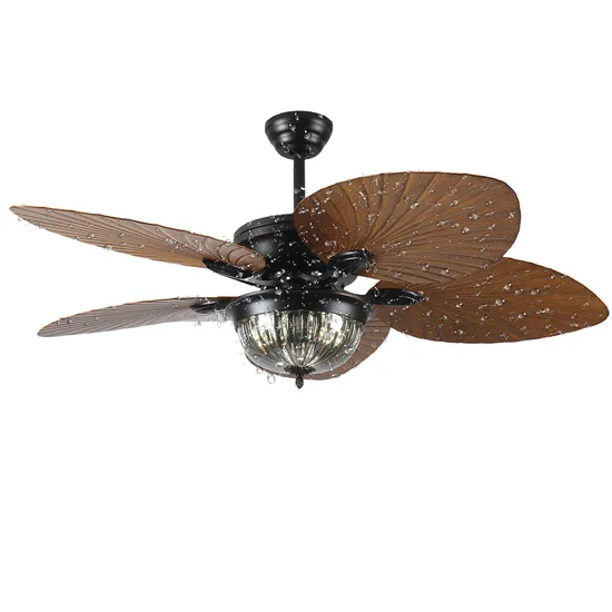 Waterproof Function Outdoor DC Motor High Quality Ceiling Fan Lighting