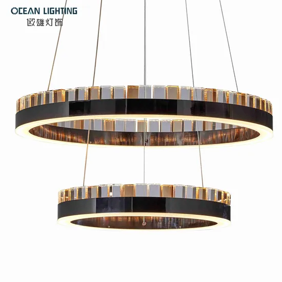 Customize Hotel Modern Metal Crystal Ceiling Luxury Chandeliers Pendent Light