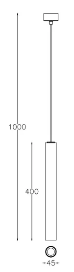 Hot Selling Indoor Bedside Bedroom Small Wattage Hanging Light LED Pendant Lamp