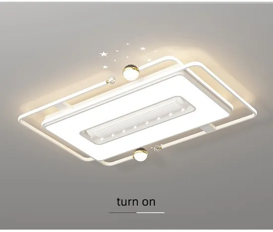 Living Room Rotating Fans Ceiling Modern Small Retractable Ceiling Fan with Light